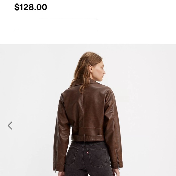 Levi’s belted moto jacket - Picture 2 of 12